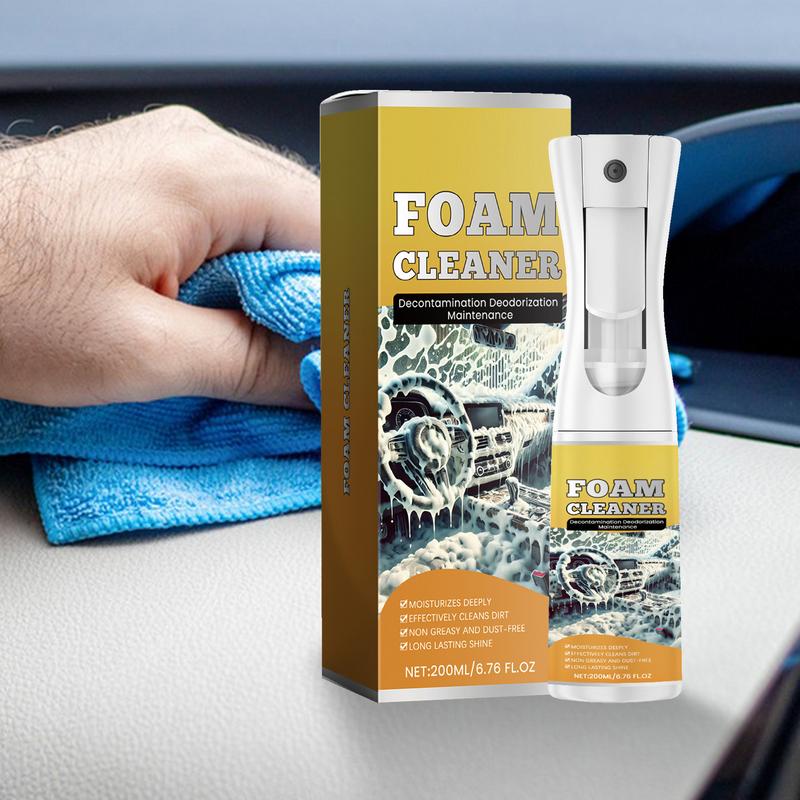 Leather Cleaner Interior - بخاخ تنظيف رغوي متعدد الأغراض ،